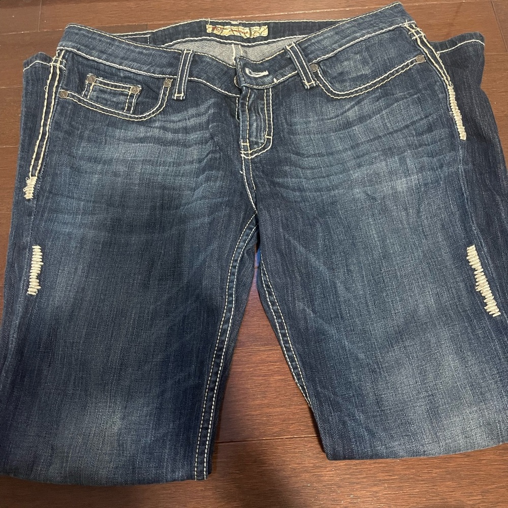BKE sabrina style bootcut jeans size 28’